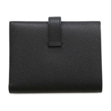 将图像加载到图库查看器中，HERMES BEAN Compact Black Epsom
