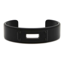 Load image into Gallery viewer, HERMES Kelly Bangle Size T4 So Black Aluminium
