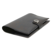 将图像加载到图库查看器中，HERMES RMS Passport Case Black EverGrained Calf Leather
