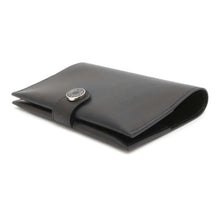 将图像加载到图库查看器中，HERMES RMS Passport Case Black EverGrained Calf Leather
