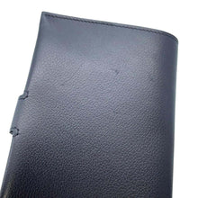 将图像加载到图库查看器中，HERMES RMS Passport Case Black EverGrained Calf Leather
