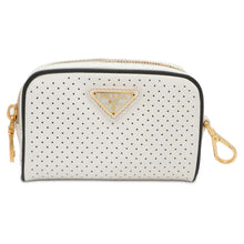 Load image into Gallery viewer, PRADA Punching Pouch White 1N1473 Leather
