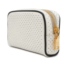 Load image into Gallery viewer, PRADA Punching Pouch White 1N1473 Leather
