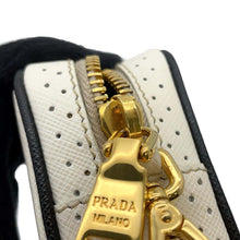 Load image into Gallery viewer, PRADA Punching Pouch White 1N1473 Leather
