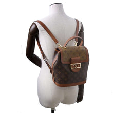 Load image into Gallery viewer, LOUIS VUITTON Dauphine・Backpack NoirM45142 Monogram Monogram Reverse Canvas
