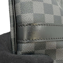 Load image into Gallery viewer, LOUIS VUITTON Keepall Bandouliere Noir N41413 Damier Graphite Size 55
