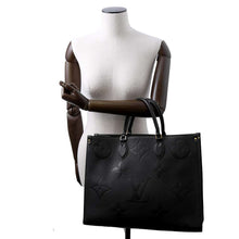 Load image into Gallery viewer, LOUIS VUITTON Onthego Noir M44925 Monogram Empreinte Leather Size GM
