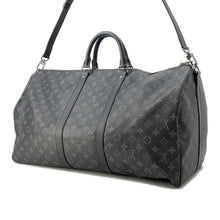 Load image into Gallery viewer, LOUIS VUITTON Keepall Bandouliere NoirM40605 Monogram Eclipse Size 55
