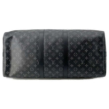 将图像加载到图库查看器中，LOUIS VUITTON Keepall Bandouliere NoirM40605 Monogram Eclipse Size 55
