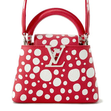 Load image into Gallery viewer, LOUIS VUITTON LV × YK Capucines RedM21692 Calf Leather Infinity Dot Size MINI
