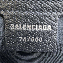 将图像加载到图库查看器中，BALENCIAGA The Hacker Project Tote Gray/Black 680125 Canvas Leather
