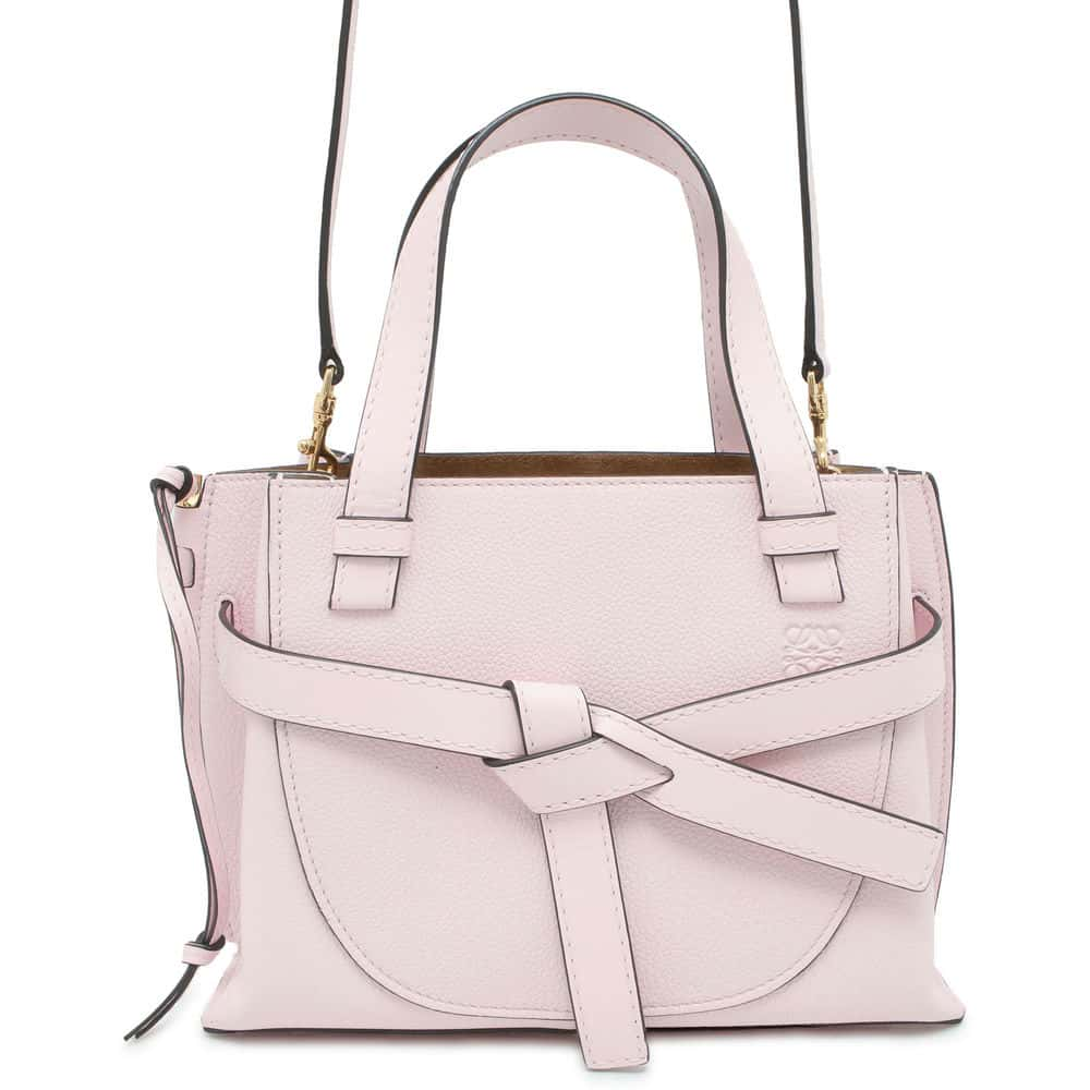 LOEWE Gate top-handle bag Light Pink 321.12.U61 Leather Size Mini