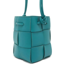 Load image into Gallery viewer, Bottega Veneta INTRECCIATO Bucket Shoulder Green680217 Leather
