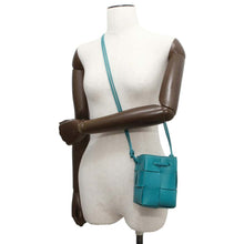 Load image into Gallery viewer, Bottega Veneta INTRECCIATO Bucket Shoulder Green680217 Leather
