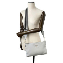 Load image into Gallery viewer, PRADA Shoulder Bag Light Gray1BH050 Leather
