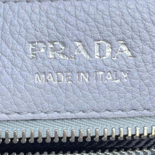 将图像加载到图库查看器中，PRADA Shoulder Bag Light Gray 1BH050 Leather
