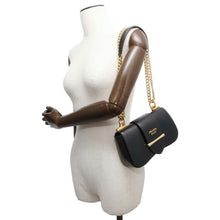 Load image into Gallery viewer, PRADA ChainShoulder Bag Black 1BD219 Leather
