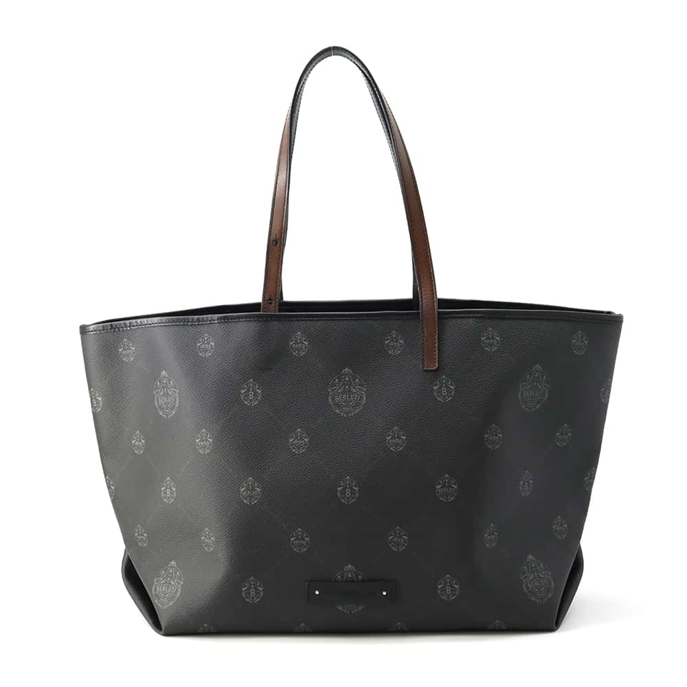 Berluti Pure Tote Bag Black PVC Leather