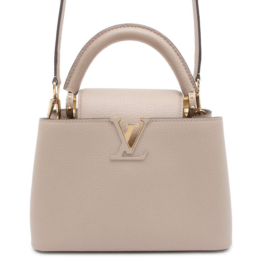 LOUIS VUITTON Capucines GaletM94634 Taurillon Leather Size BB