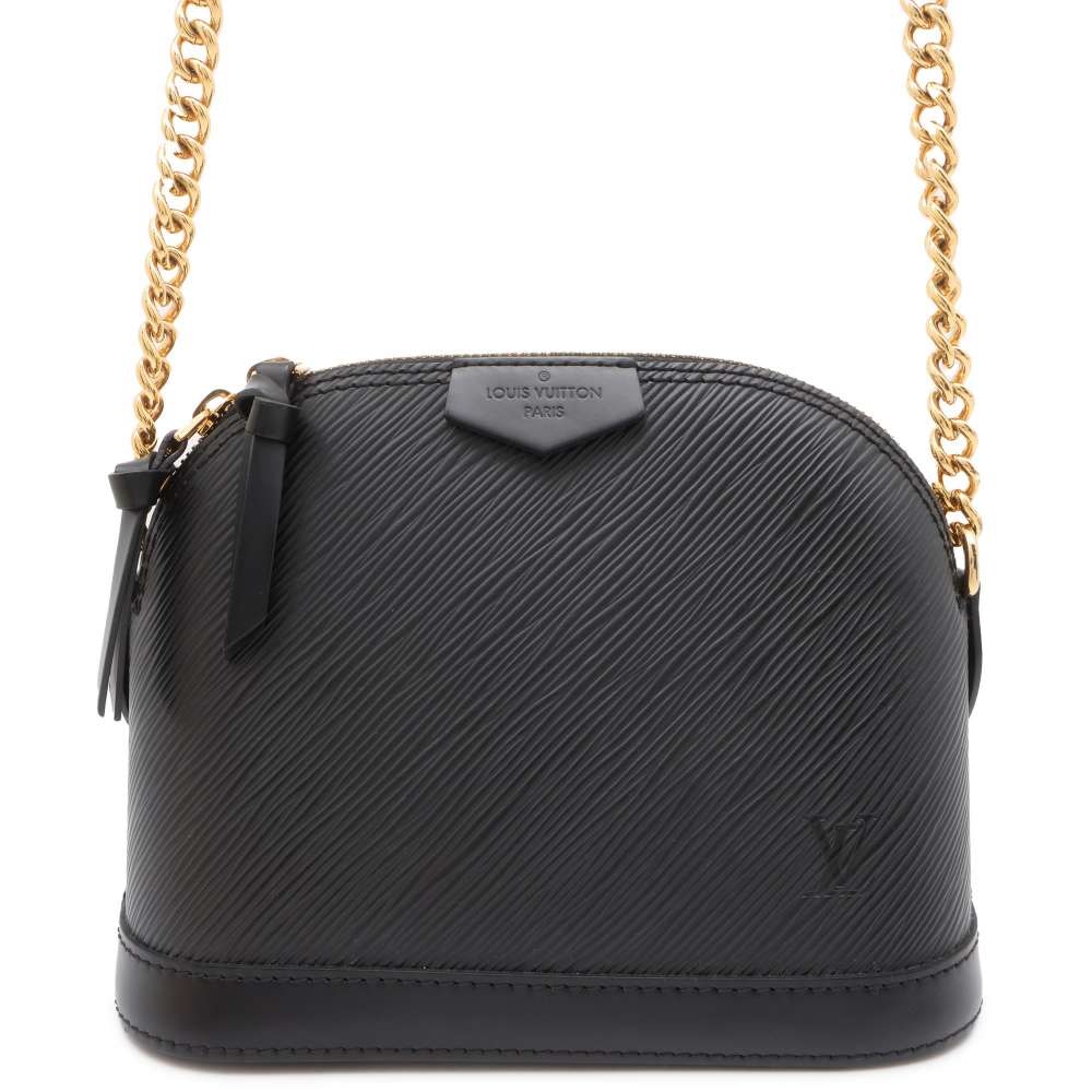 LOUIS VUITTON Alma MINI・Chain Noir M51405 Epi Leather