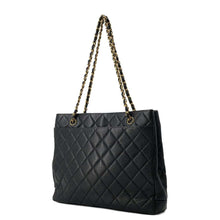 Load image into Gallery viewer, CHANEL Matelasse Chain Tote Black Caviar Leather
