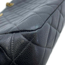 Load image into Gallery viewer, CHANEL Matelasse Chain Tote Black Caviar Leather
