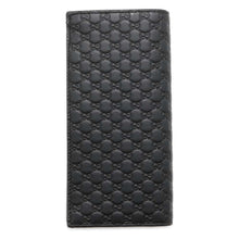 Load image into Gallery viewer, GUCCI MicroGuccissima Bifold Wallet Long Wealth Cloth Black544479 Leather
