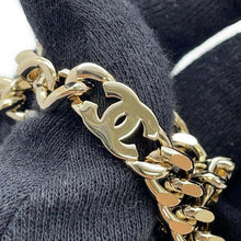 Load image into Gallery viewer, CHANEL CC Logo ChainNecklace Gold/Multicolor Plating
