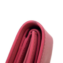 将图像加载到图库查看器中，CELINE Trifold Small Wallet Pink 10B573 Leather
