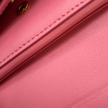 将图像加载到图库查看器中，CELINE Trifold Small Wallet Pink 10B573 Leather
