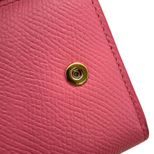 将图像加载到图库查看器中，CELINE Trifold Small Wallet Pink 10B573 Leather
