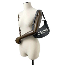 Load image into Gallery viewer, CELINE Ava Shoulder Bag Black 193953DEE.38SI Leather
