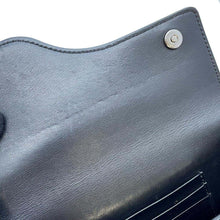 将图像加载到图库查看器中，Dior Oblique Saddle Messenger Pouch Black 2ADCA364 Leather
