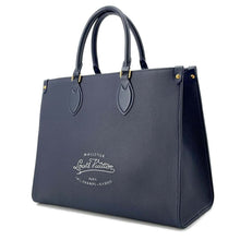 Load image into Gallery viewer, LOUIS VUITTON Onthego MM Navy Blue M24834 Calf Leather Nautical Size MM
