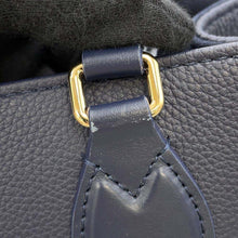 Load image into Gallery viewer, LOUIS VUITTON Onthego MM Navy Blue M24834 Calf Leather Nautical Size MM
