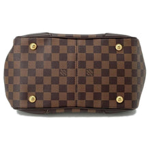 将图像加载到图库查看器中，LOUIS VUITTON Verona Red N41117 Damier Ebene Canvas Size PM
