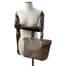 Load image into Gallery viewer, LOUIS VUITTON Saleya Red N51183 Damier Ebene Canvas Size PM
