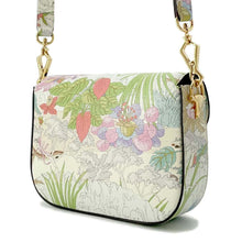 Load image into Gallery viewer, GUCCI Horsebit 1955 Animal Print Shoulder Bag Ivory/Multicolor 677266 Leather
