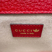 Load image into Gallery viewer, GUCCI Horsebit 1955 Shoulder Bag Adidas collaboration Red/White 658574 Leather
