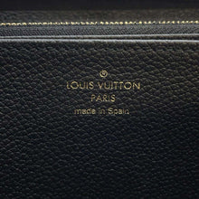 将图像加载到图库查看器中，LOUIS VUITTON Zippy Wallet NoirM61864 Monogram Empreinte Leather
