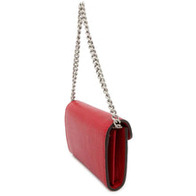 Load image into Gallery viewer, GUCCI Dionysus Chain Card Case Red 574930 Leather
