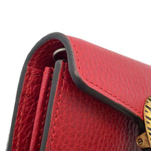 将图像加载到图库查看器中，GUCCI Dionysus Chain Card Case Red 574930 Leather
