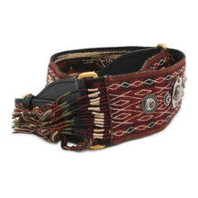 将图像加载到图库查看器中，Dior Shoulder Strap Red/Multicolor Canvas
