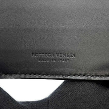 将图像加载到图库查看器中，Bottega Veneta INTRECCIATO MONEY CLIP Black 123180 Leather
