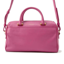 将图像加载到图库查看器中，SAINT LAURENT PARIS Baby Duffle 2WAY Handbag Pink330958 Leather
