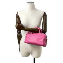 将图像加载到图库查看器中，SAINT LAURENT PARIS Baby Duffle 2WAY Handbag Pink330958 Leather
