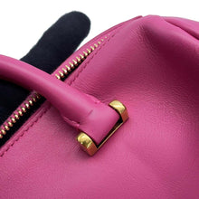 将图像加载到图库查看器中，SAINT LAURENT PARIS Baby Duffle 2WAY Handbag Pink330958 Leather
