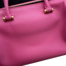 将图像加载到图库查看器中，SAINT LAURENT PARIS Baby Duffle 2WAY Handbag Pink330958 Leather
