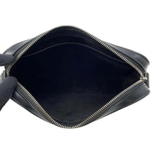 Load image into Gallery viewer, CELINE Logo Shoulder Bag Black 194503 Leather
