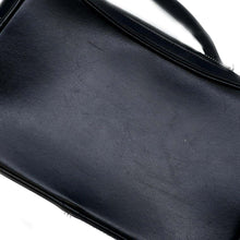 将图像加载到图库查看器中，CELINE Logo Shoulder Bag Black194503 Leather
